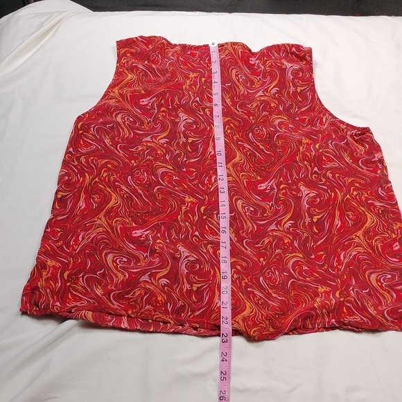 Diane Von Furstenberg Silk Assets Women's 100% Silk Size Large - Picture 8 of 9